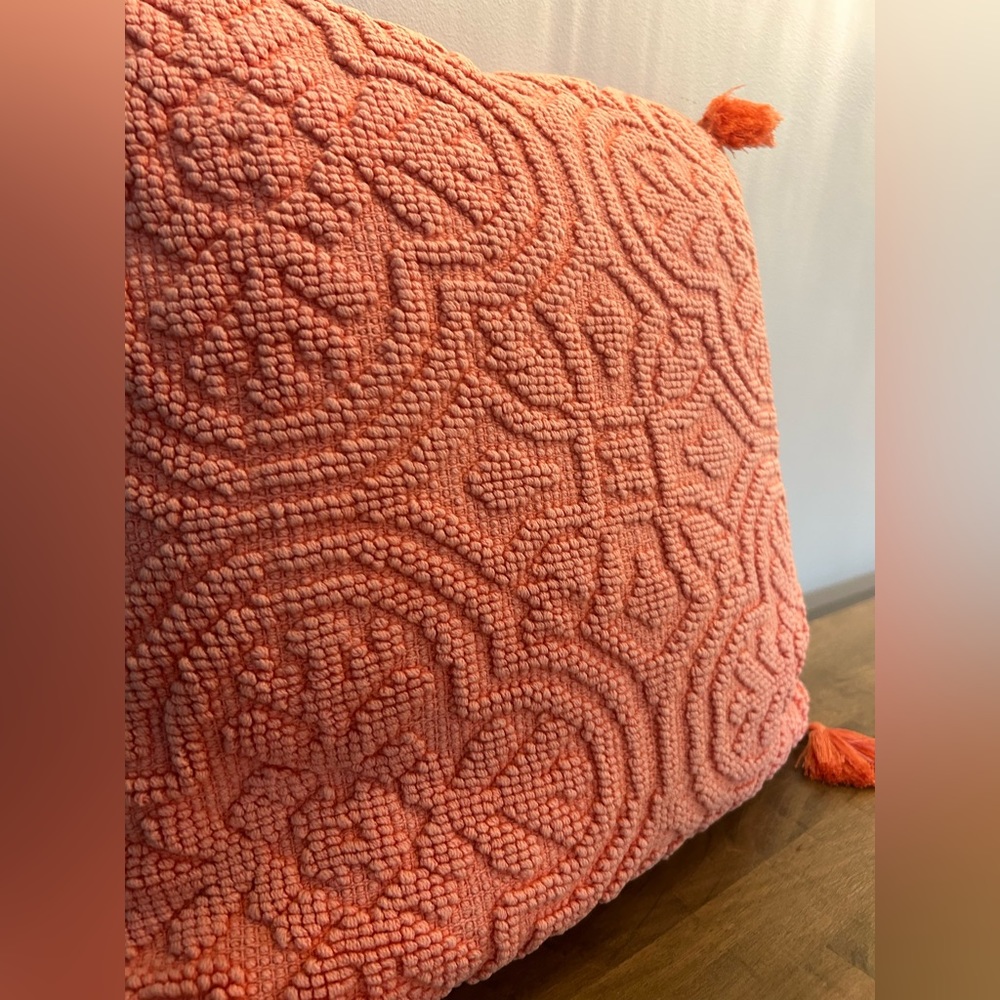Decorative Throw Pillow - Opalhouse x Jungalow - Coral